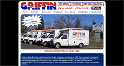 Desktop Screenshot of griffinheatingandcooling.com